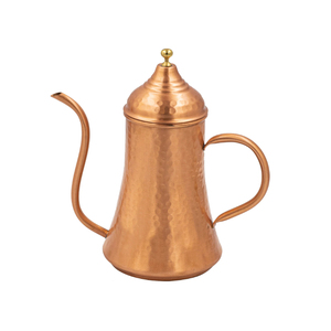 Hot Selling Cheap Price Pure <b>Copper</b> Hammered Design Jug Pitcher With Lid Brass Brass <b>Knob</b> Custom Size For Home Table Purpose Jug - Product Image 4