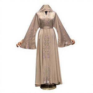 Wholesale Beautiful Dubai <b>Abaya</b> for Women Hand Work <b>Abaya</b> Traditional Islamic Clothing and Accessory Designed for Muslim - Product Image 5