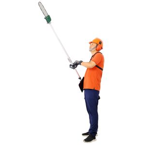 Sistema di Attrezzi da Giardino Multifunzione 4 in 1, 31CC, Motore a 4 Tempi, con Sega a Palo, Tagliasiepi, Decespugliatore, per la Cura Esterna - Product Image 5