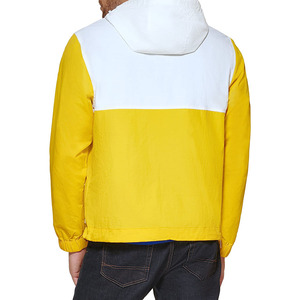 Nueva Chaqueta Cortavientos de Nailon Personalizada al por Mayor para Hombre, Transpirable, Tallas Grandes, Chaqueta de Entrenador, Talla XS, Teñido Liso, 2026 - Product Image 4