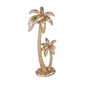 Escultura Moderna de Palmera Hecha a Mano en Aluminio, Estatua Dorada para Mesa, Decoración para el Hogar, Sala de Estar, Oficina, Arte de Interior - Product Image 1