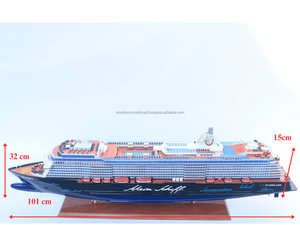 เรือสำราญ Mein Schiff 5เรือจำลองทำด้วยมือแบบพรีเมี่ยมของขวัญและของตกแต่ง - Product Image 2
