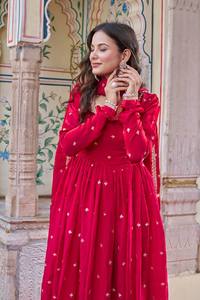 FATEMA FASHION SP Series Bridal Lehenga for Party Occasions Simmer Silk <b>Material</b> High Quality Women's Wear - Product Image 5