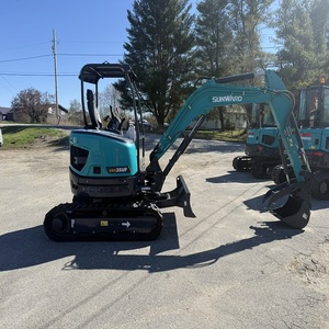 Miniexcavadora de 3.5 Toneladas con Motor, Pequeña Máquina Excavadora, Envío Gratis, Componente Central de Bomba, Retroexcavadoras Remolcables - Product Image 4