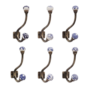 Gancho de pared de hierro fundido con forma de pata de pájaro, rústico, con garra de animal, gancho individual resistente para colgar abrigos, sombreros, bufandas y joyas. - Product Image 6