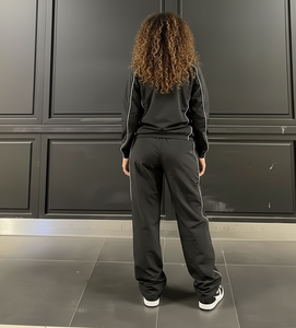 Conjunto de Chándal Personalizado con Cremallera, Diseño de Moda, Ribete Cosido, Sudadera con Capucha y Pantalones de Chándal de Dos Piezas, Ropa de Mujer - Product Image 2