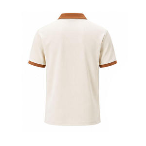 Polo personnalisé avec logo imprimé, tissu tricoté doux et respirant, idéal pour l'été, les événements décontractés et les uniformes de travail - Product Image 6