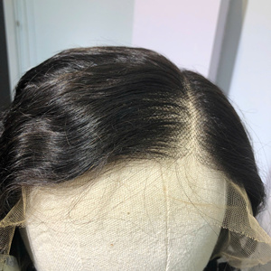 Vente en gros HD Lace Closure Extensions de cheveux Remy vietnamiens de couleur naturelle de haute qualité Perruque humaine transparente Deep Wave Superb - Product Image 6