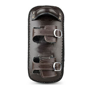 Almohadillas de kickboxing tailandesas de alta resistencia con diseño transpirable, espuma de alto impacto y cubierta de cuero reforzado, ideales para kickboxing y artes marciales. - Product Image 4