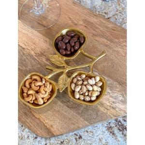 Service de table vintage en forme de pomme, bols de luxe pour noix et bonbons, accessoires de table décoratifs pour la maison - Product Image 3