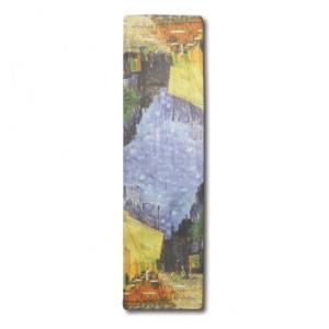 AU-01506 tradizionale sciarpa e scialle Van gogh's Art stola "caffetteria terrazza di notte" - Product Image 1