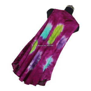 Vestido largo tie-dye de primavera 2026, estilo urbano, vestido sexy tie-dye para chica, vestido de noche bohemio gitano de rayón. - Product Image 1