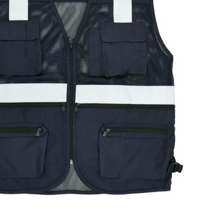 Chaleco de Seguridad Ajustable y Ligero para Hombre, Ropa Reflectante Elástica de Alta Visibilidad de Keem Brothers, Chaleco Duradero y Seguro - Product Image 5