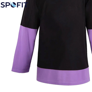 Jersey de Hockey sobre Hielo Personalizado de Calidad Élite, Tejido Ligero, Transpirable y de Secado Rápido, Servicio OEM - Product Image 4