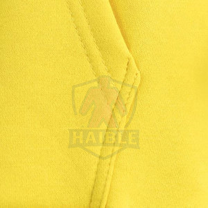 ออกแบบโลโก้ตามสั่ง เสื้อฮู้ดผู้ชายผ้าฟลีซคุณภาพสูงสำหรับฤดูหนาว สีพื้นลำลอง ไซส์ใหญ่ - Product Image 5