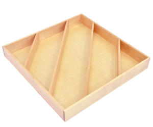 Modern Wooden <b>Kitchen</b> Drawer Organizer Sleek Design & Easy Setup with Contemporary Design and Easy Installation - Product Image 1