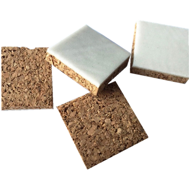 Cork Pads Cling Foam for Glass Protecting on Rolls of Self-adhesive Square Cork Spacers Pads Vacuum Lifter Glass