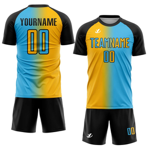 เสื้อฟุตบอลสั่งทำ เสื้อฟุตบอลขายส่งแบบสั่งทำ ชุดฟุตบอลแบบกลับด้านได้ ผ้าโพลีเอสเตอร์ 100% เสื้อฟุตบอลสั่งทำคุณภาพสูง - Product Image 1