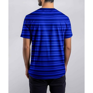 เสื้อยืดแขนสั้นผู้ชายสีเขียวมะกอก ทรงปกติ คอกลม สไตล์ลำลอง ผ้าเจอร์ซีย์คอตตอน 100% สีพื้น ระบายอากาศได้ดี น้ำหนัก 220 กรัม - Product Image 4