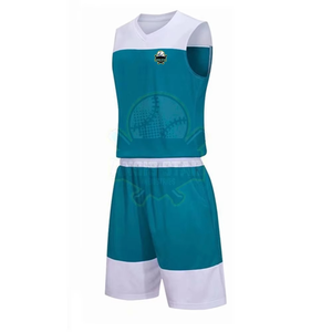 Uniformes de Baloncesto Talla Grande para Adultos, Malla Transpirable, Impresión por Sublimación, Diseño Personalizado con Nombre del Equipo, Alta Calidad, 100% Poliéster - Product Image 3