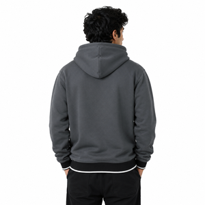 Sudadera con Capucha Personalizada de Felpa 100% Algodón Grueso para Hombre, Estilo Oversize con Hombros Caídos, Ropa Urbana Unisex, OEM EE. UU. - Product Image 3