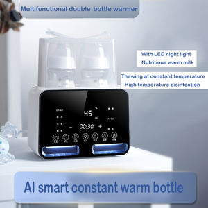 سخان زجاجات حليب مزدوج متعدد الوظائف خالٍ من مادة BPA مع وضع إذابة الجليد والتعقيم، الأكثر مبيعًا - Product Image 5