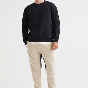 Soft Cotton Sports <b>Trousers</b> <b>For</b> Active Lifestyle Fashion <b>Men</b> Sweatpants <b>Elastic</b> Cuff Jogger Pants With Custom Logo And Design - Product Image 3