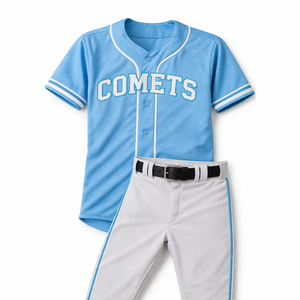 OEM <b>Custom</b> Sublimation Digital Print Breathable Baseball unifoam Stitched Apparel Packaging <b>Uniform</b> Blanks <b>Softball</b> Clothing - Product Image 3