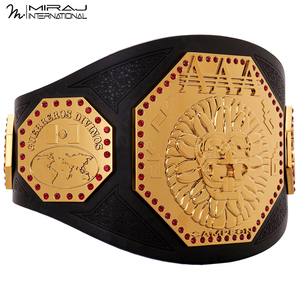 Ceinture de champion personnalisée en alliage de zinc pour tournois sportifs, plaque métallique vierge, logo personnalisé, vente en gros - Product Image 6