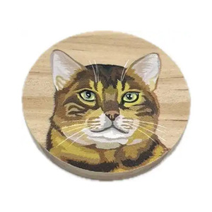 Support de téléphone en bois rond personnalisé pour fournitures d'artisanat - Product Image 4