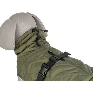 เสื้อโค้ทสุนัขสีเขียวมะกอก ไซส์ S สำหรับกิจกรรมกลางแจ้ง - Product Image 5