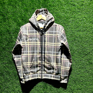 Sudaderas con cremallera de camuflaje por sublimación de poliéster personalizadas con logotipo bordado | Chaqueta con cremallera completa para hombres y mujeres - Product Image 5