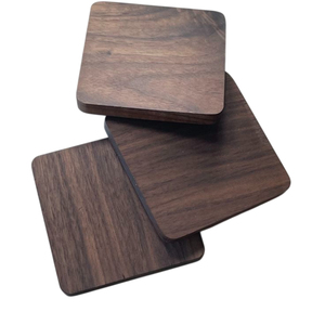 Posavasos de bambú natural, redondos, minimalistas, de madera, resistentes al calor, protectores de mesa para decoración del hogar, cafetería u hotel. - Product Image 4