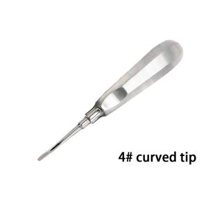 Élévateur dentaire en acier inoxydable, kit d'élévateurs de racine courbés, instrument de laboratoire dentaire, outils de dentiste - Product Image 3