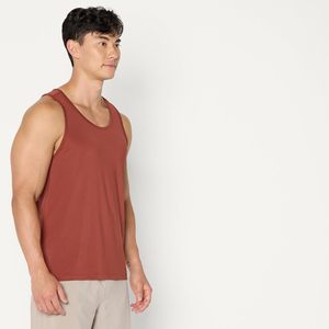Débardeur Homme Personnalisé en Coton Écologique et Spandex, Col Rond, Coupe Musclée, pour Gym et Fitness, Logo Avant, Léger, Respirant, Été - Product Image 5