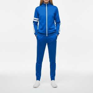 Nouvel ensemble de survêtement respirant de haute qualité à coupe régulière avec taille élastique pour l'entraînement sportif et la gym - Product Image 4