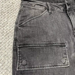 Shorts en jean décontractés pour hommes avec logo personnalisé, coupe ample, pour l'été – Fournisseur - Product Image 5