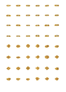 Anillos Tradicionales Indios de Oro Sólido de 22K al por Mayor para Hombres y Mujeres, Joyería Ligera para Bodas, Fiestas y Uso Diario - Product Image 5