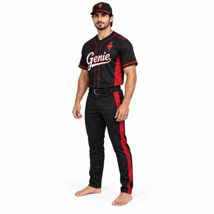 Uniforme de Béisbol Premium Cómodo, Ropa Deportiva, Diseñado con Tela de Secado Rápido y Construcción Transpirable - Product Image 4