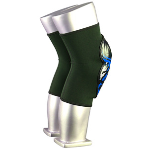 Genouillères rembourrées camouflage personnalisées pour basketball, football, volleyball – Protection élastique anti-collision pour genoux et tibias (paire) - Product Image 4
