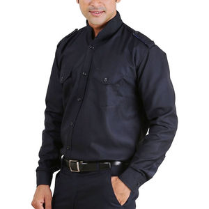 Uniforme de sécurité unisexe, vêtements de travail d'hiver, ensemble chemise et pantalon en polyester et coton, durable, confortable, professionnel, vêtements de travail de sécurité - Product Image 2