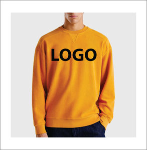 Sweat-shirts pour hommes de haute qualité, personnalisés avec logo brodé et imprimé, 100% coton, hiver, surdimensionnés, respirants, écologiques - Product Image 4