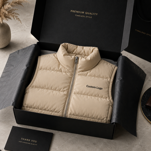 Gilet matelassé pour homme, conçu avec une isolation légère et chaude, doublure douce, poches sécurisées, tissu résistant et style moderne. - Product Image 6