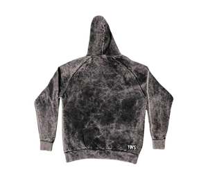 Sudadera con Capucha Estilo Acid Wash para Hombre, Talla Grande, Color Sólido, Tejido de Algodón, Informal, Estilo Otoñal, Corte Regular - Product Image 4