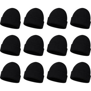 Gorro de Punto Unisex de Color Sólido al por Mayor, 100% Acrílico, Gorro de Invierno para Adultos de 56-58 cm, Estilo Casual en Varios Colores - Product Image 5