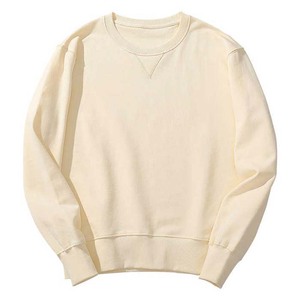 Sudadera de Cuello Redondo con Logotipo Personalizado, Unisex, Corte Regular, Color Sólido, Tejido de Algodón, Estilo Casual Otoñal, Sudaderas para Hombre - Product Image 6