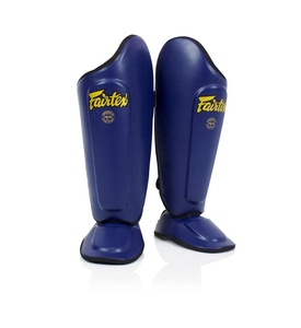 Fairtex SP8 Muay Thai Shin Guards MMA Gloves Premium Real Cowhide Leather Lace-up <b>Kickboxing</b> Sanda Hand Grips Sparring Training - Product Image 2