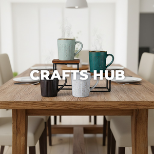 CRAFTS HUB Tasse en céramique personnalisable écologique de 200-400 ml avec un design classique à motif marbré, compatible lave-vaisselle et micro-ondes, boîte cadeau - Product Image 6