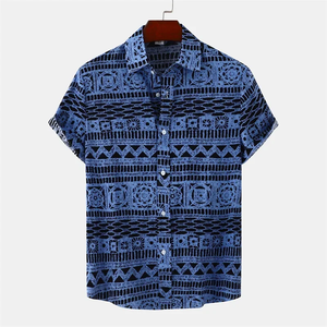 Camisa Hawaiana con Estampado 3D para Hombre, Camiseta de Manga Corta de Verano, Blusa con Solapa Estilo Harajuku para la Playa, Ropa Masculina - Product Image 5