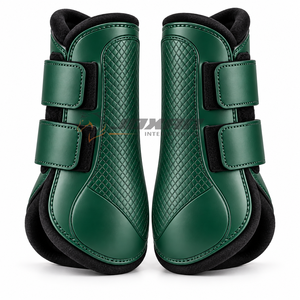Bottes de brossage équestres professionnelles conçues pour un confort, une durabilité et un ajustement pratique pendant la pratique équestre et les exercices. - Product Image 4